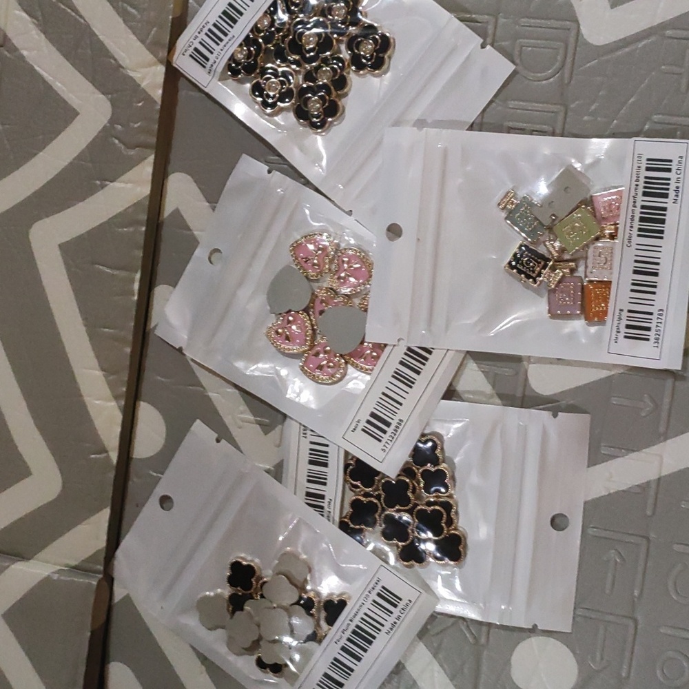 Nails art charm bundle